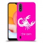 עקרב כיסוי מגן קשיח בעיצוב אישי עם השם שלך ל Samsung Galaxy A01 יחידה אחת סקרין מובייל