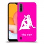 בתולה כיסוי מגן קשיח בעיצוב אישי עם השם שלך ל Samsung Galaxy A01 יחידה אחת סקרין מובייל