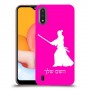 סמוראי כיסוי מגן קשיח בעיצוב אישי עם השם שלך ל Samsung Galaxy A01 יחידה אחת סקרין מובייל