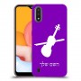 כינור כיסוי מגן קשיח בעיצוב אישי עם השם שלך ל Samsung Galaxy A01 יחידה אחת סקרין מובייל