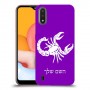 עקרב כיסוי מגן קשיח בעיצוב אישי עם השם שלך ל Samsung Galaxy A01 יחידה אחת סקרין מובייל