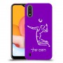 שחקן כדורעף כיסוי מגן קשיח בעיצוב אישי עם השם שלך ל Samsung Galaxy A01 יחידה אחת סקרין מובייל