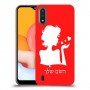 אישה אהבה כיסוי מגן קשיח בעיצוב אישי עם השם שלך ל Samsung Galaxy A01 יחידה אחת סקרין מובייל