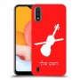 כינור כיסוי מגן קשיח בעיצוב אישי עם השם שלך ל Samsung Galaxy A01 יחידה אחת סקרין מובייל