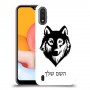 זאב כיסוי מגן קשיח בעיצוב אישי עם השם שלך ל Samsung Galaxy A01 יחידה אחת סקרין מובייל