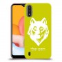 זאב כיסוי מגן קשיח בעיצוב אישי עם השם שלך ל Samsung Galaxy A01 יחידה אחת סקרין מובייל