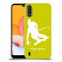 סקִי כיסוי מגן קשיח בעיצוב אישי עם השם שלך ל Samsung Galaxy A01 יחידה אחת סקרין מובייל