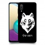 זאב כיסוי מגן קשיח בעיצוב אישי עם השם שלך ל Samsung Galaxy A02 יחידה אחת סקרין מובייל