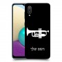 חצוצרה כיסוי מגן קשיח בעיצוב אישי עם השם שלך ל Samsung Galaxy A02 יחידה אחת סקרין מובייל