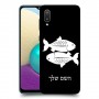 דגים כיסוי מגן קשיח בעיצוב אישי עם השם שלך ל Samsung Galaxy A02 יחידה אחת סקרין מובייל
