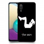 אימון ספורט - אישה כיסוי מגן קשיח בעיצוב אישי עם השם שלך ל Samsung Galaxy A02 יחידה אחת סקרין מובייל