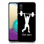 הרמת משקולות כיסוי מגן קשיח בעיצוב אישי עם השם שלך ל Samsung Galaxy A02 יחידה אחת סקרין מובייל