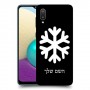 שלג כיסוי מגן קשיח בעיצוב אישי עם השם שלך ל Samsung Galaxy A02 יחידה אחת סקרין מובייל