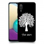 עץ כיסוי מגן קשיח בעיצוב אישי עם השם שלך ל Samsung Galaxy A02 יחידה אחת סקרין מובייל