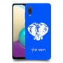 ראש פיל כיסוי מגן קשיח בעיצוב אישי עם השם שלך ל Samsung Galaxy A02 יחידה אחת סקרין מובייל