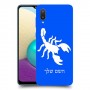 עקרב כיסוי מגן קשיח בעיצוב אישי עם השם שלך ל Samsung Galaxy A02 יחידה אחת סקרין מובייל