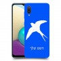 ציפור לבלוע כיסוי מגן קשיח בעיצוב אישי עם השם שלך ל Samsung Galaxy A02 יחידה אחת סקרין מובייל