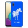זברה כיסוי מגן קשיח בעיצוב אישי עם השם שלך ל Samsung Galaxy A02 יחידה אחת סקרין מובייל
