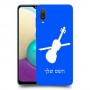 כינור כיסוי מגן קשיח בעיצוב אישי עם השם שלך ל Samsung Galaxy A02 יחידה אחת סקרין מובייל