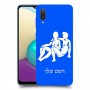 תאומים כיסוי מגן קשיח בעיצוב אישי עם השם שלך ל Samsung Galaxy A02 יחידה אחת סקרין מובייל
