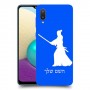 סמוראי כיסוי מגן קשיח בעיצוב אישי עם השם שלך ל Samsung Galaxy A02 יחידה אחת סקרין מובייל