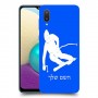 סקִי כיסוי מגן קשיח בעיצוב אישי עם השם שלך ל Samsung Galaxy A02 יחידה אחת סקרין מובייל