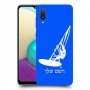 גלישת מפרש כיסוי מגן קשיח בעיצוב אישי עם השם שלך ל Samsung Galaxy A02 יחידה אחת סקרין מובייל