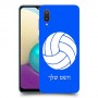 כדורעף - כדור כיסוי מגן קשיח בעיצוב אישי עם השם שלך ל Samsung Galaxy A02 יחידה אחת סקרין מובייל