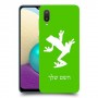 צפרדע טרופית כיסוי מגן קשיח בעיצוב אישי עם השם שלך ל Samsung Galaxy A02 יחידה אחת סקרין מובייל