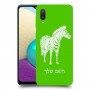 זברה כיסוי מגן קשיח בעיצוב אישי עם השם שלך ל Samsung Galaxy A02 יחידה אחת סקרין מובייל