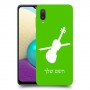 כינור כיסוי מגן קשיח בעיצוב אישי עם השם שלך ל Samsung Galaxy A02 יחידה אחת סקרין מובייל