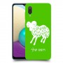 טלה כיסוי מגן קשיח בעיצוב אישי עם השם שלך ל Samsung Galaxy A02 יחידה אחת סקרין מובייל