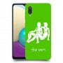 תאומים כיסוי מגן קשיח בעיצוב אישי עם השם שלך ל Samsung Galaxy A02 יחידה אחת סקרין מובייל