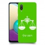מאזניים כיסוי מגן קשיח בעיצוב אישי עם השם שלך ל Samsung Galaxy A02 יחידה אחת סקרין מובייל
