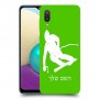 סקִי כיסוי מגן קשיח בעיצוב אישי עם השם שלך ל Samsung Galaxy A02 יחידה אחת סקרין מובייל