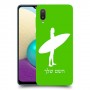 גלישה כיסוי מגן קשיח בעיצוב אישי עם השם שלך ל Samsung Galaxy A02 יחידה אחת סקרין מובייל