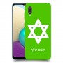 מגן דוד - ישראל כיסוי מגן קשיח בעיצוב אישי עם השם שלך ל Samsung Galaxy A02 יחידה אחת סקרין מובייל
