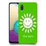 שמש כיסוי מגן קשיח בעיצוב אישי עם השם שלך ל Samsung Galaxy A02 יחידה אחת סקרין מובייל