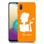 אישה אהבה כיסוי מגן קשיח בעיצוב אישי עם השם שלך ל Samsung Galaxy A02 יחידה אחת סקרין מובייל