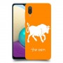 שור כיסוי מגן קשיח בעיצוב אישי עם השם שלך ל Samsung Galaxy A02 יחידה אחת סקרין מובייל