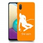 סקִי כיסוי מגן קשיח בעיצוב אישי עם השם שלך ל Samsung Galaxy A02 יחידה אחת סקרין מובייל