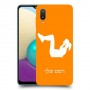 אימון ספורט - אישה כיסוי מגן קשיח בעיצוב אישי עם השם שלך ל Samsung Galaxy A02 יחידה אחת סקרין מובייל