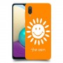 שמש כיסוי מגן קשיח בעיצוב אישי עם השם שלך ל Samsung Galaxy A02 יחידה אחת סקרין מובייל
