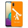 טלסקופ כיסוי מגן קשיח בעיצוב אישי עם השם שלך ל Samsung Galaxy A02 יחידה אחת סקרין מובייל