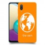 עולם כיסוי מגן קשיח בעיצוב אישי עם השם שלך ל Samsung Galaxy A02 יחידה אחת סקרין מובייל