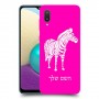זברה כיסוי מגן קשיח בעיצוב אישי עם השם שלך ל Samsung Galaxy A02 יחידה אחת סקרין מובייל