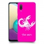 עקרב כיסוי מגן קשיח בעיצוב אישי עם השם שלך ל Samsung Galaxy A02 יחידה אחת סקרין מובייל