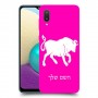 שור כיסוי מגן קשיח בעיצוב אישי עם השם שלך ל Samsung Galaxy A02 יחידה אחת סקרין מובייל
