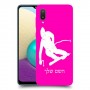 סקִי כיסוי מגן קשיח בעיצוב אישי עם השם שלך ל Samsung Galaxy A02 יחידה אחת סקרין מובייל