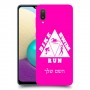 טריאתלון כיסוי מגן קשיח בעיצוב אישי עם השם שלך ל Samsung Galaxy A02 יחידה אחת סקרין מובייל